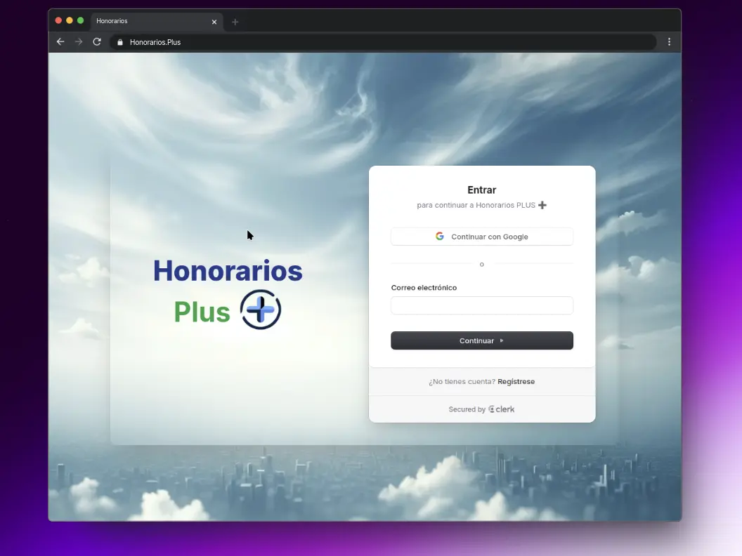 Captura de pantalla del proyecto /projects/honorariosPlus.webp